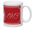 Customized Red and White Delta Crest - Delta Mug - 2 Lines Customized Only - Red Soror 1913 - Delta Shield Mug  - Sorority Sisters Mug - Delta Drinkware -Delta Sigma Theta