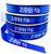 Ribbon for Zeta Phi Beta - Blue and White Zeta Ribbon - 1 yard,1" Wide - Delta Sigma Theta Ribbon - Satin Signature  - Zeta Phi Beta SYMBOLS - 1" WIDE - 1 yard - Gift Wrapping Ribbon -  Ribbon for Zetas 