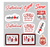 12 pc Stickers for Delta Girls -Set of 12 - SISTERHOOD MONTH STICKERS -  Delta Sigma Theta Stickers - Stickers for Envelopes - Stickers for Gift Bags - Stickers for Delta Decor - Delta Stickers - Various Delta Stickers