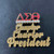  Delta Chapter CHARTER PRESIDENT  Pin - Pearls and Symbols - Chapter CHARTER PRESIDENT - Sorority Pin Brooch - Delta Sigma Theta Symbols