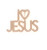 I LOVE JESUS - PEARLED PIN - LOVE - JESUS - CHRISTIAN - CHRIST - I LOVE JESUS DRESS PIN - PEARLS - PEARLED I LOVE JESUS TEXT