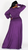 Purple maxi dress - Purple Flowy Maxi Dress - Floor Length Maxi Dress- Long Sleeve - Free flowing Maxi Dress - Thumbhole Cuff- Rich Purple Color