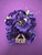  African Violets DELTA DEAR Corsage  -DESIGNS WILL VARY - NO STEM -   DELTA DEAR BROOCH- Purple Ribbon  - Delta Sigma Theta - African Violet and Pearls Corsage -  African Violet -Delta Sigma Theta African Violet Dress Corsage