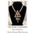 Legacy Luxe Woman Collection Pearl Lanyard - Pearled Torch of Wisdom - GOLD TONE - Delta Lanyard - Faux  Pearls - Delta Symbols - Pearls and crystal rhinestones Lanyard - Long Pearl and crystal rhinestones ΔΣΘ lanyard