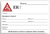 Emergency Contact Card