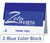 Thank you  Notecards - Zeta Phi Beta Sorority, Inc.  - Zeta - 2 blue color block - color block - blue color block