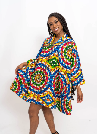 one size fits all african dress Alika African Maxi Dress For Women