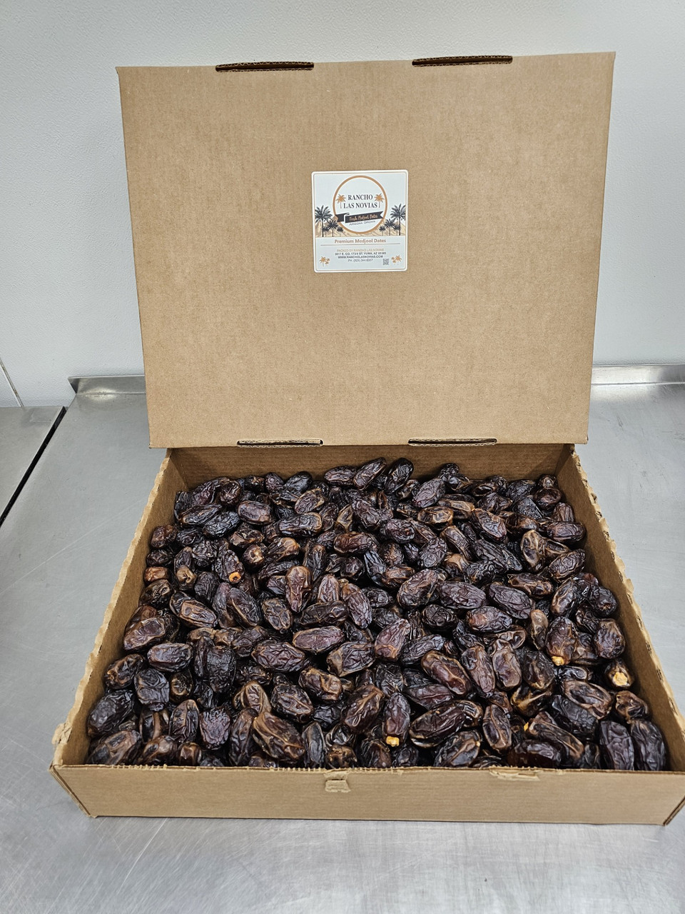 Large Medjool Dates Premium Fresh California Medjool Dates - 22lb Bulk