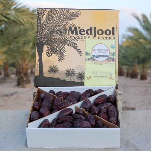 Jumbo Organic Medjool Dates 5 lb. Box