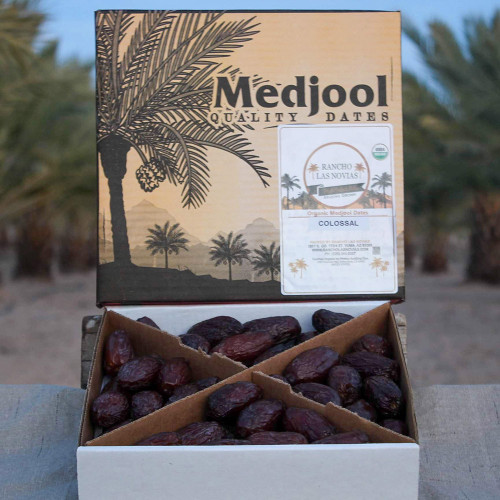 Colossal Organic Medjool Dates 5 Pound Box