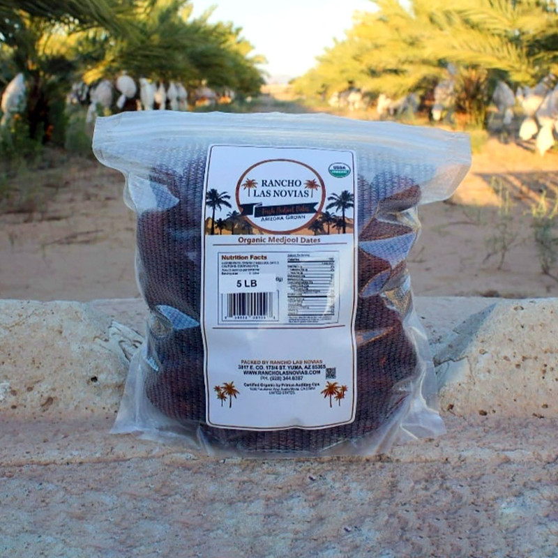 Organic Medjool Dates 5 Pound Bag