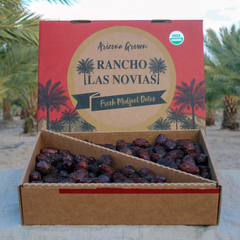 Fancy Organic Medjool Dates 11 lb. Box