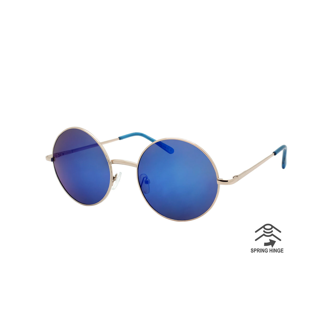 Wholesale Assorted Colors Metal Spring Hinge UV400 Round Fashion Sunglasses  Women | 1 Dozen with Tags | M1261RV - Shark Eyes, Inc. - Wholesale  Sunglasses, Reading Glasses, & Displays
