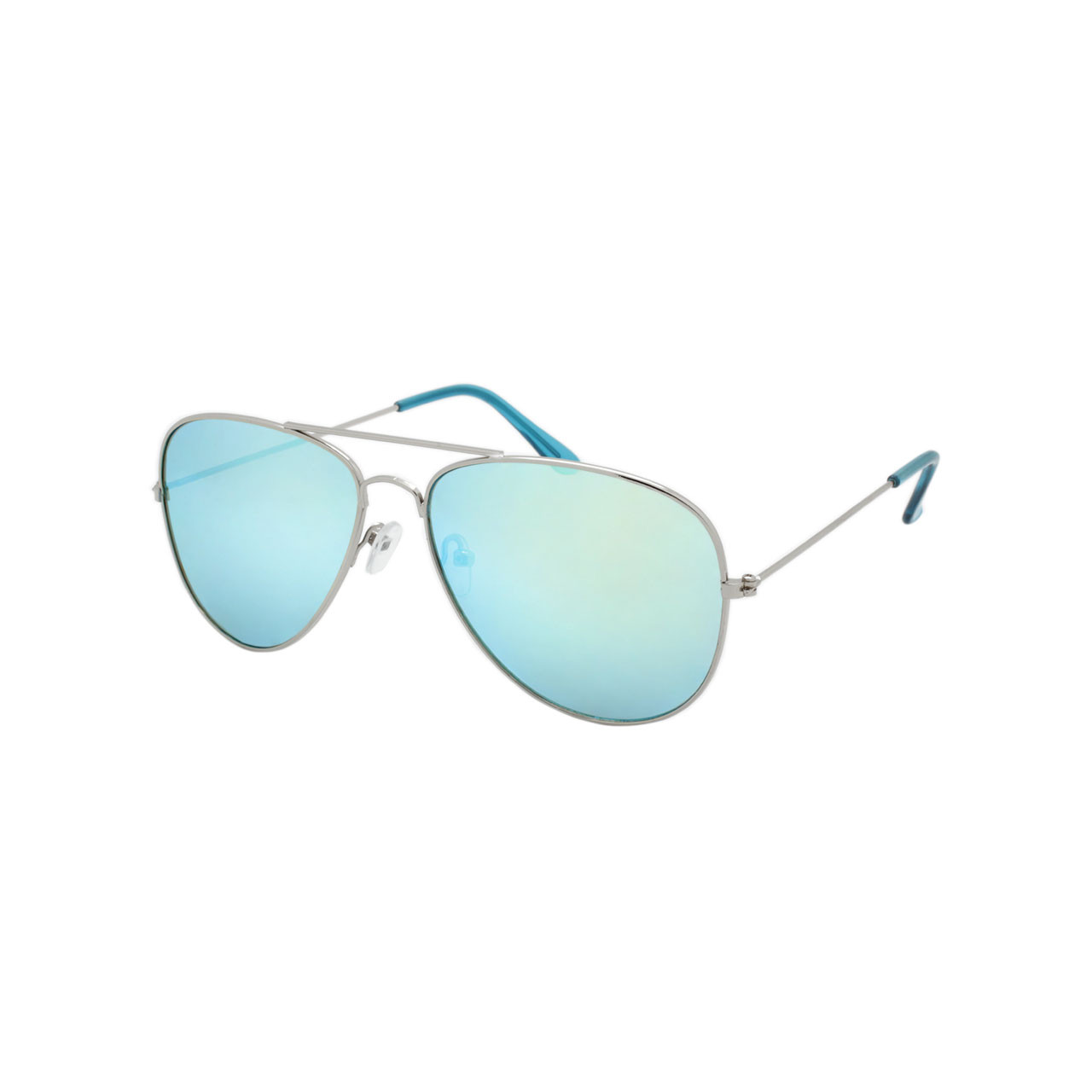 P3 Round Sunglasses in 23k White Gold | Randolph USA