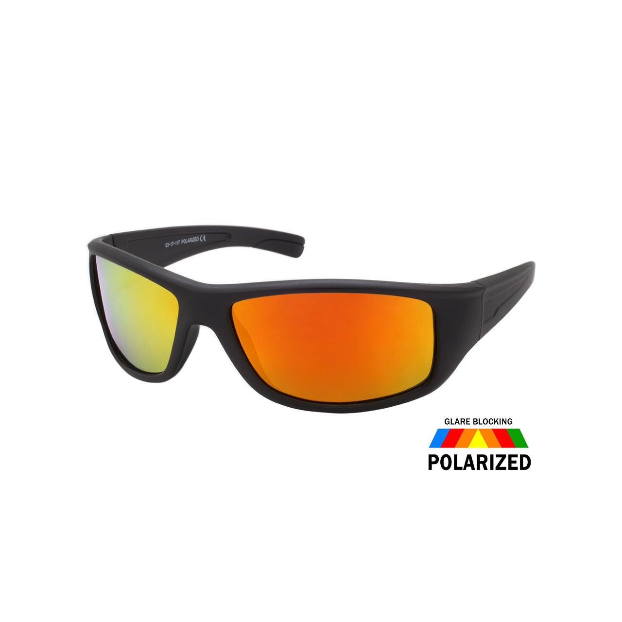 Fishoholic GB-BLU-gry UV400 Pro Series Polarized Fishing Sunglasses