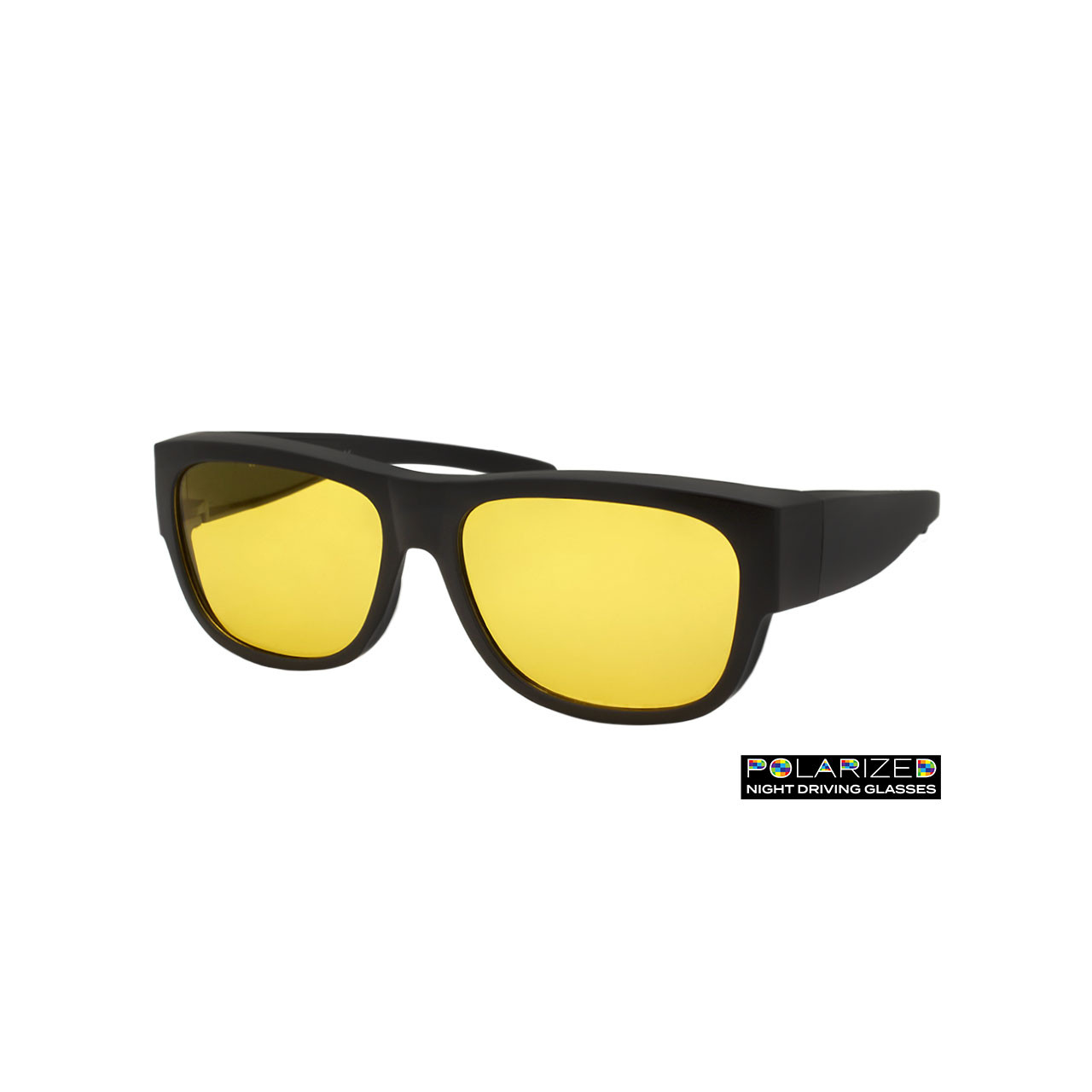 Vivibee Mens Fishing Clip On Sunglasses For Myopia Eyeglasses Uv400 Women  Square Night Vision Driving Sun Glasses