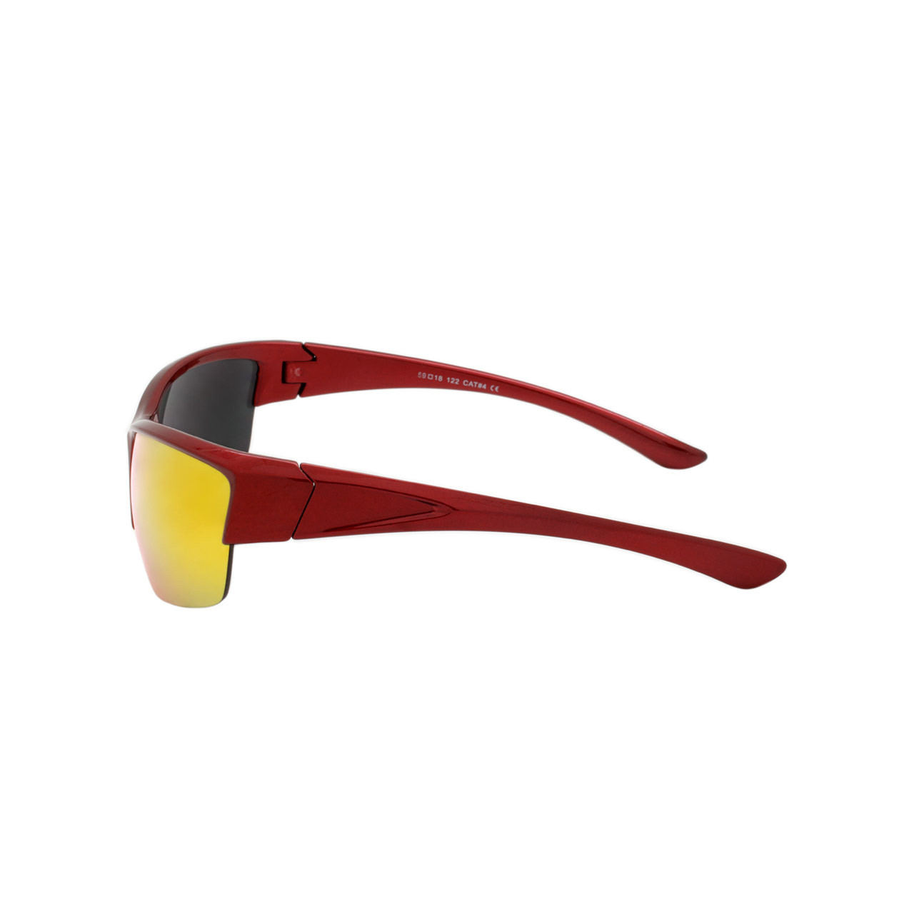 Pack of 12: Jimmad Athletic Half Frame Trendy Sporty Ski Look Wholesale Men Athletic Sunglasses