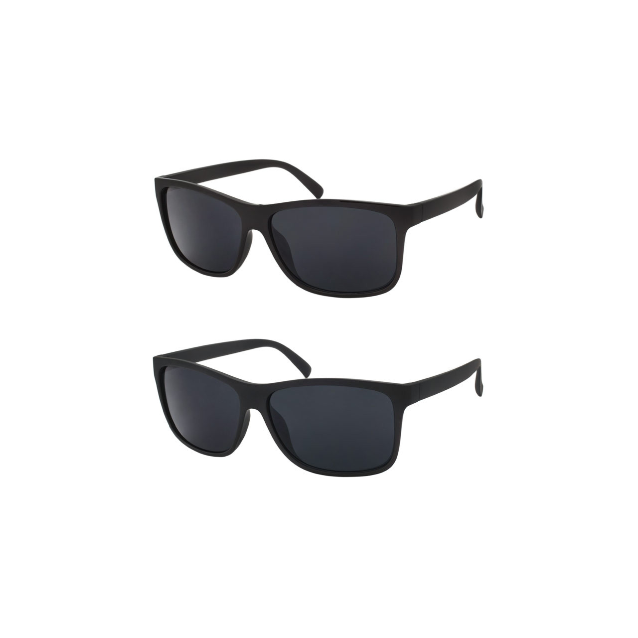 Wholesale Black Color Polycarbonate UV400 Square Sunglasses Men | 1 Dozen  with Tags | LF11SD