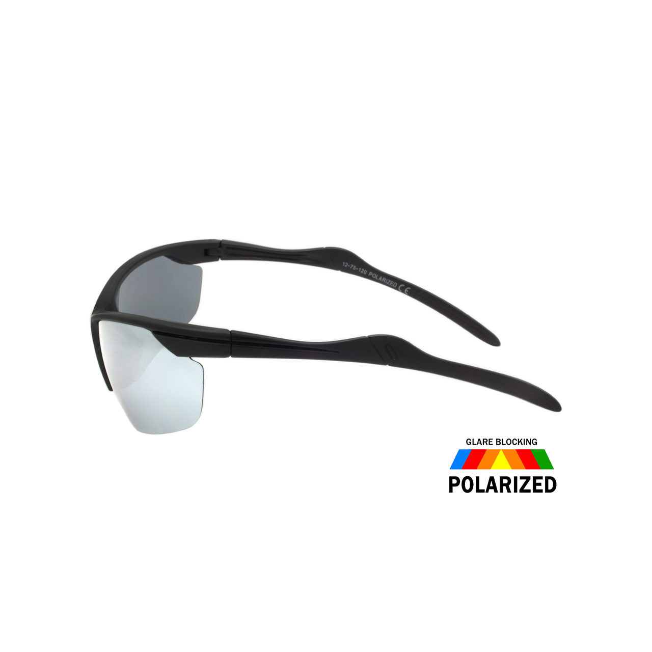 POLARIZED MENS SPORT SUNGLASSES | ASSTD. 12 PCS |TPOL5CM - Shark