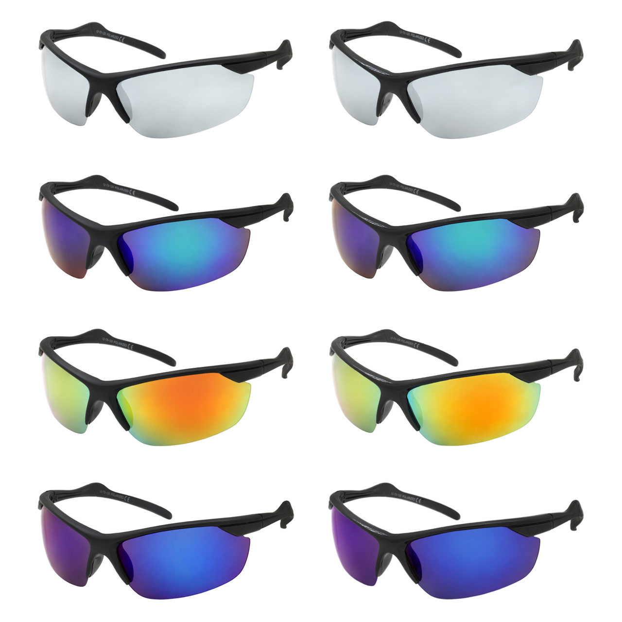 Ironman Men's Blade Sport Sunglasses, White - Walmart.com