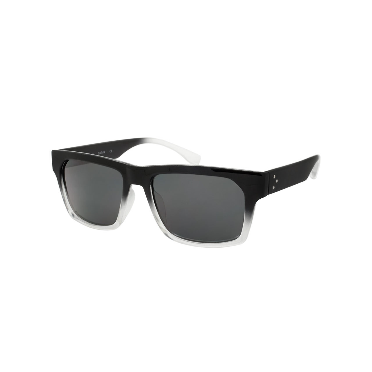 Wholesale Black Color Polycarbonate UV400 Square Sunglasses Men