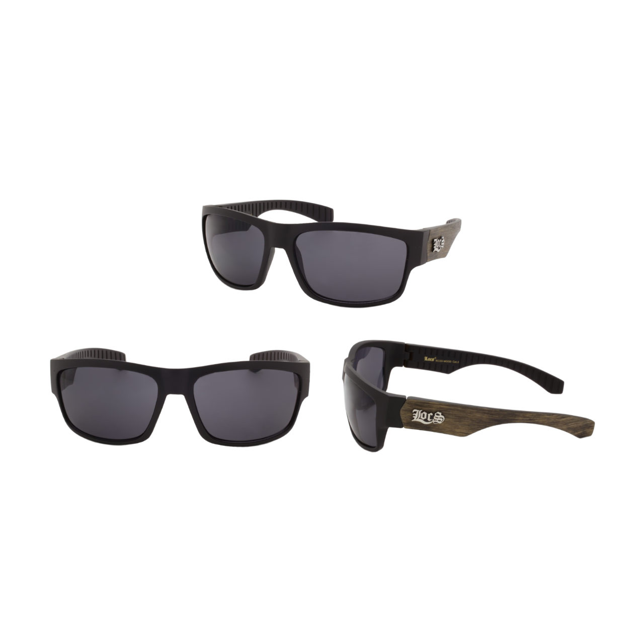 Glass Eye スティック LOCS MENS ASSTD. 12 PCS | 8LOC91113-WOOD - Shark Eyes, Inc