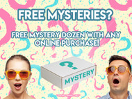 FREE MYSTERY DOZEN WITH ANY ONLINE ORDER!