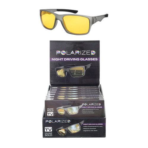 Night Driving Polarized Glasses + Display