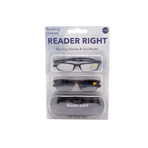 READER RIGHT 2PK WITH CASE | 12 PK PER INNER | SPU2PK