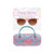 Wholesale Matte Polycarbonate UV400 Tween Cat Eye Fashion Sunglasses with Case | 4 Pieces per Inner | DST12C