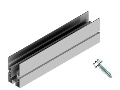 Unión perfil G1 aluminio (2 uds) - Sunfer