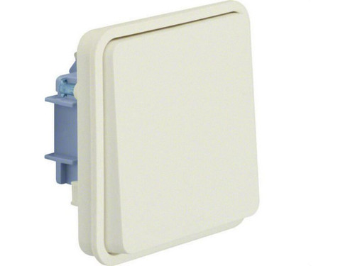 Pulsador componible NA 10A 250V cubiko IP55 blanco Polar - Hager