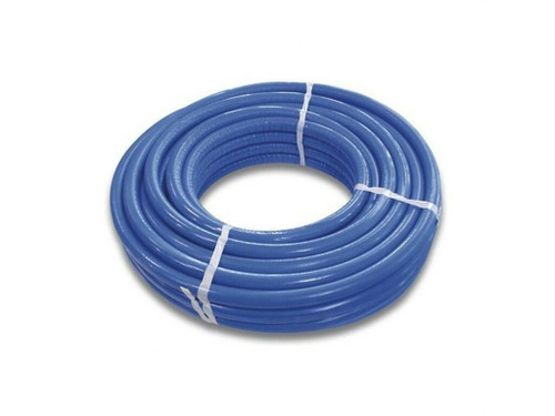 Tubo PEX 25X2,3 preaislado azul rollo 25 M