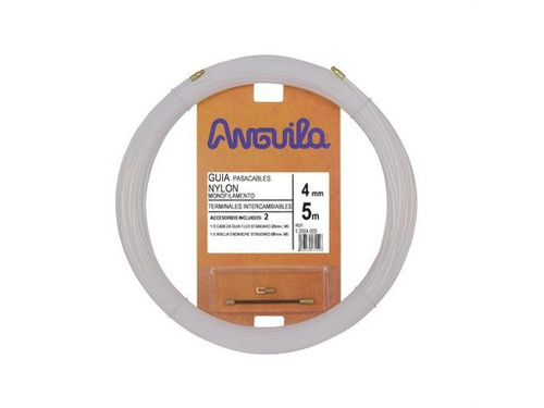 Pasacables intercambiable nylon 4mm 5M Natural - Anguila
