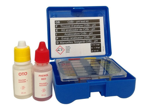 Estuche analizador Pooltester Cloro / Bromo total y pH - Astralpool