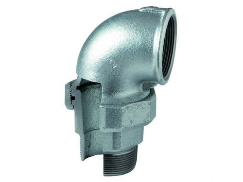 Codo enlace fig. 98 M-H 3/4" galvanizado