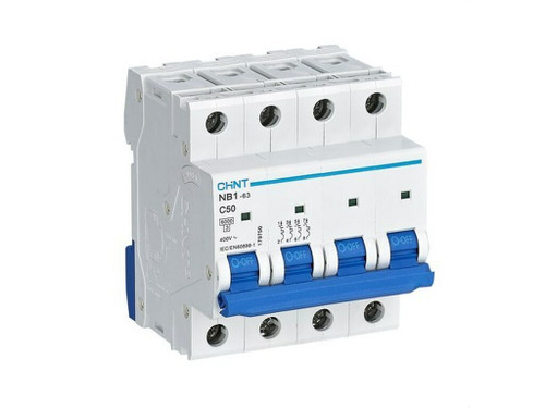 Interruptor Automático Nb1 4P 50A C 6Ka