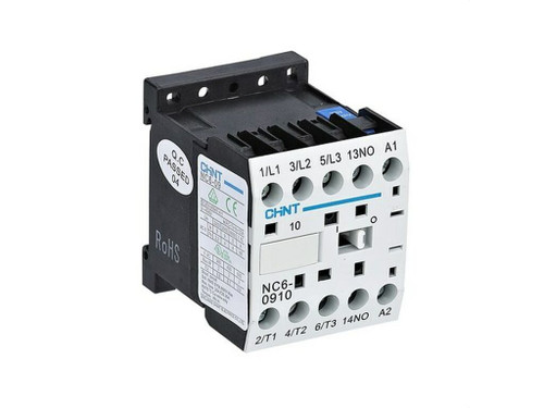 Mini contactor 3 polos 24Vca 1NO 9A