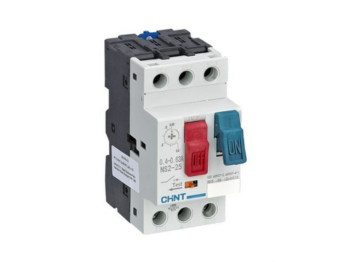 Guardamotor NS2 3 polos 25A regulación 1/1,6A