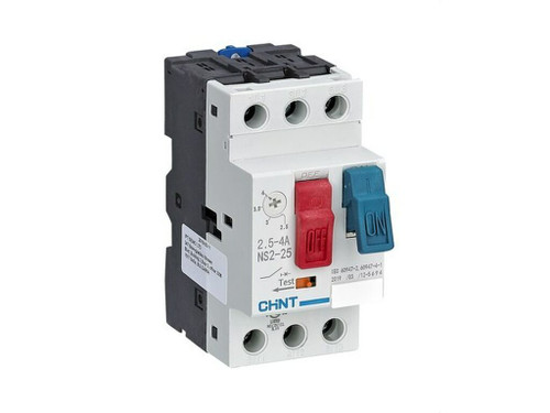 Guardamotor NS2 3 polos 25A regulación 2,5/4A