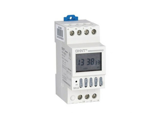 Reloj programador NKG3 220/230Vca 16A 2 módulos