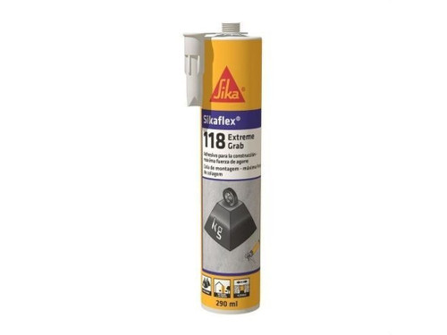 Sikaflex-118 Extreme Grab blanco Cartucho 290 ml - Sika