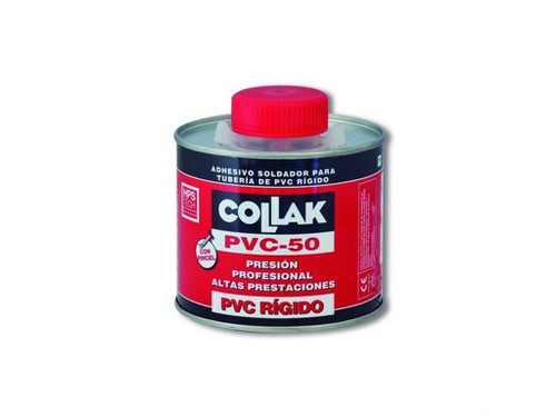 Bote Adhesivo PVC 50 500 ml pincel collak