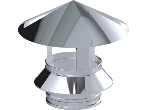 Sombrerete antilluvia DP 316L/304 150 - Dinak