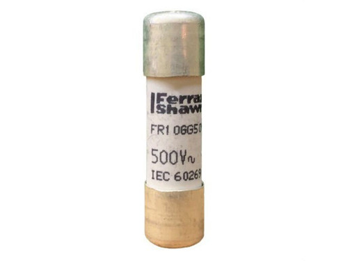 Cartucho Ute industrial GI 10x38 6A con indicador - Ferraz Shawmut