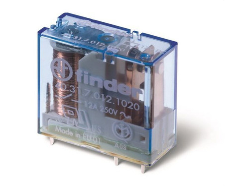 Rele Mini 40.31 Circuito Impreso 12A 230Vac 1 Contacto - Finder