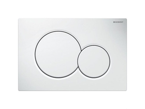 Placa Accionamiento Pulsador Sigma 01 blanco - Geberit