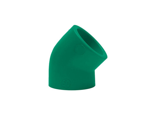 Codo 45 25 PPR verde