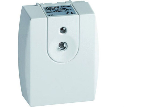 Interruptor Crepuscular con Celula integrada 1Co 10A - Hager