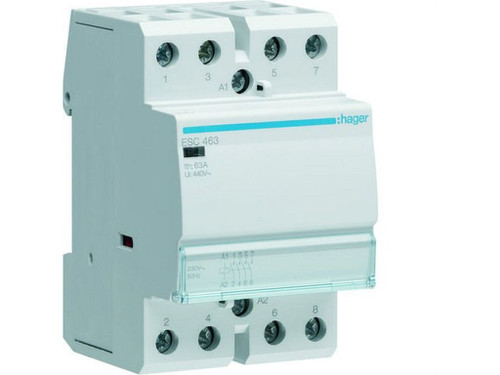 Contactor 63A 4Na 230V - Hager